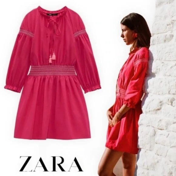 Zara Dresses Zara Poplin Dress Poshmark
